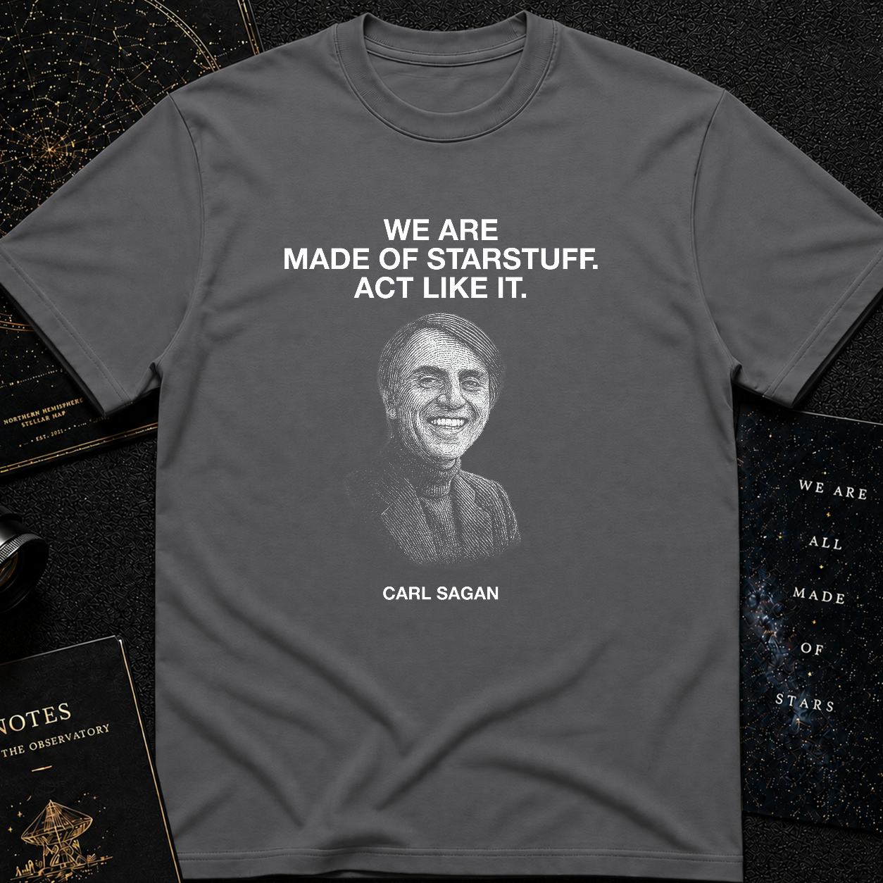 "Starstuff Standard" – Carl Sagan Tee