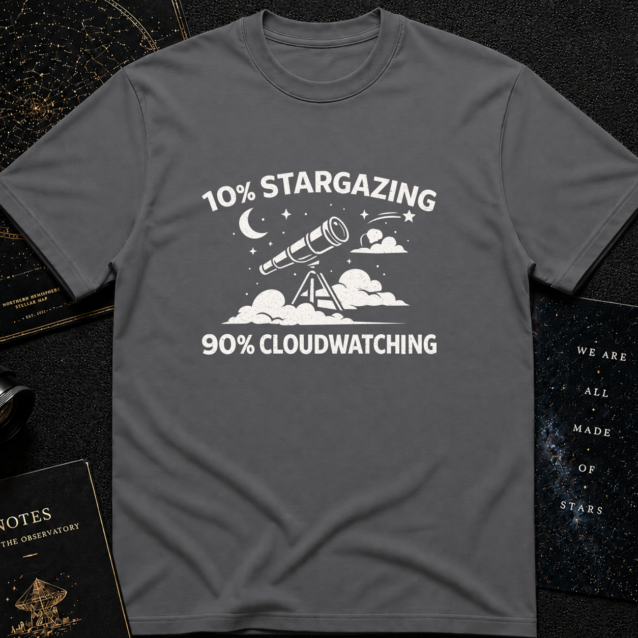 10% Stargazing, 90% Cloudwatching
