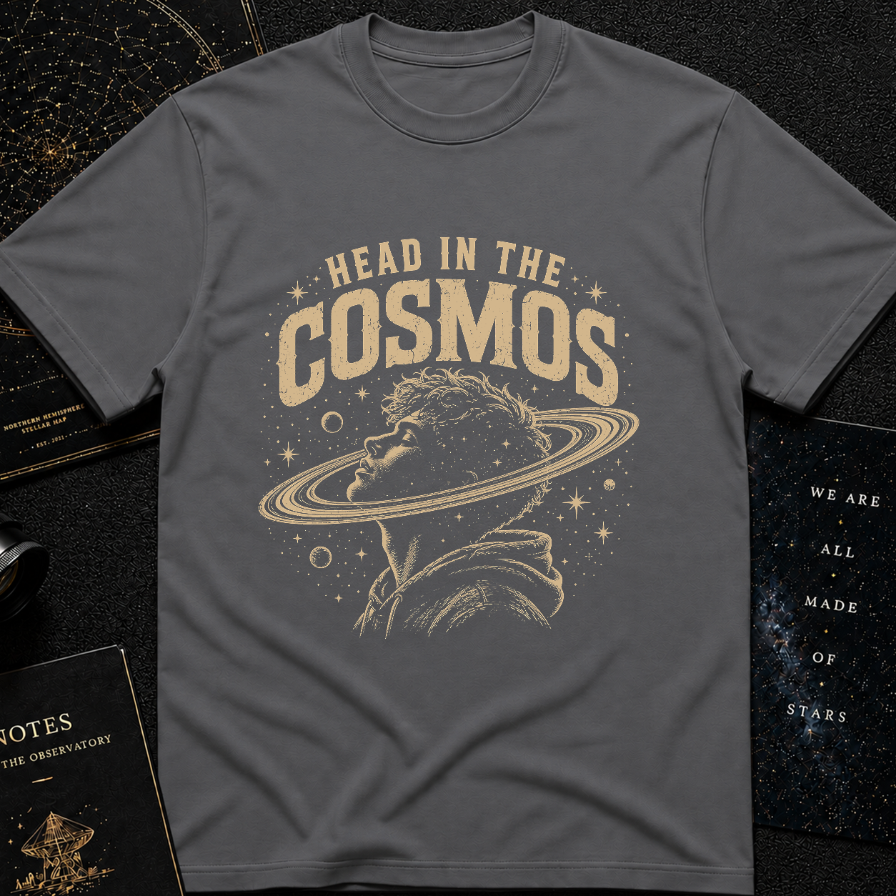 Head in the cosmos