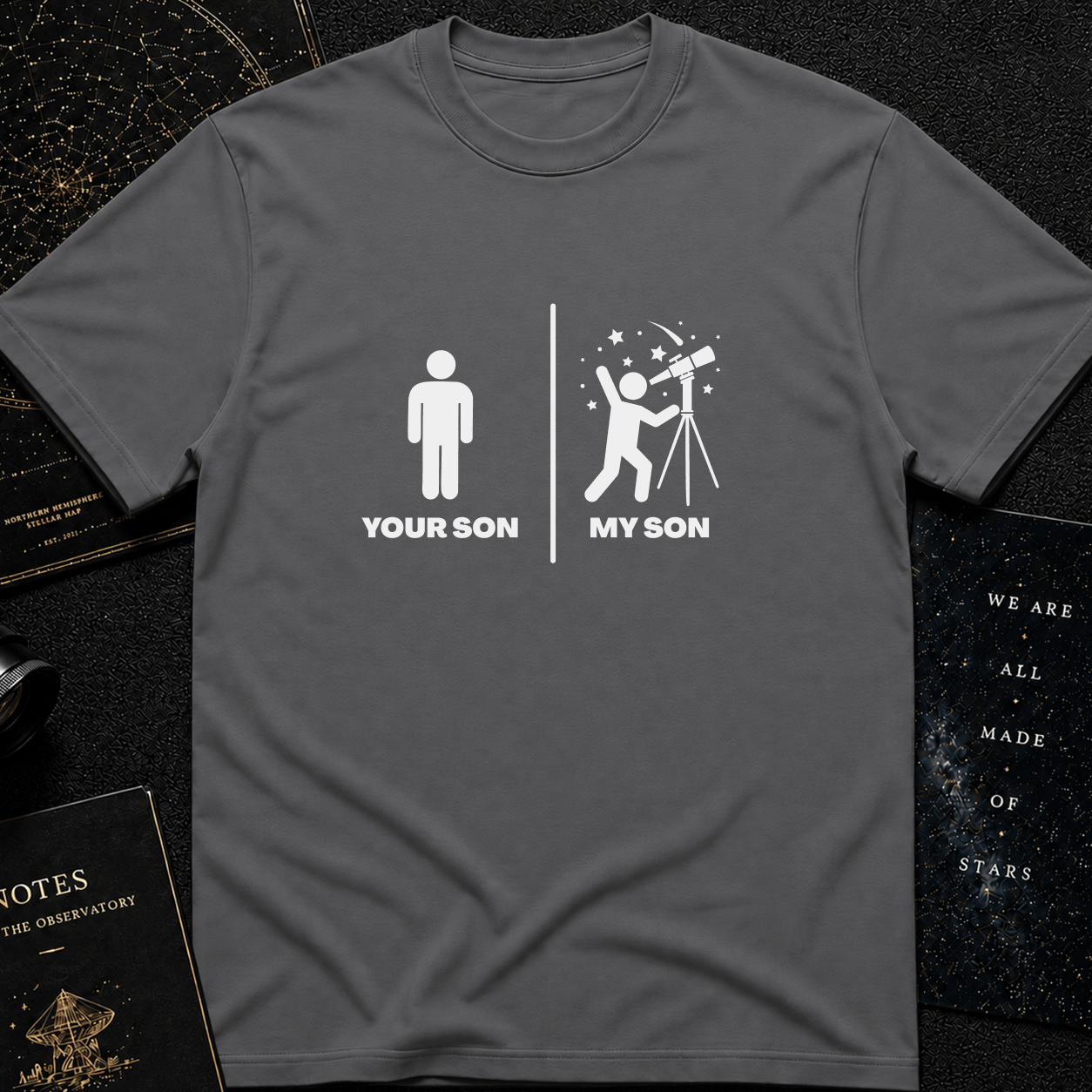 MY SON is cooler than YOUR SON (Young Astronomer Shirt)