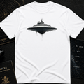 Futuristic UFO Spaceship T-Shirt – Sci-Fi Techwear Gift for Space Lovers