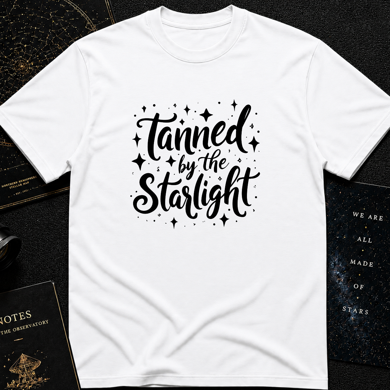 Tanned by starlight