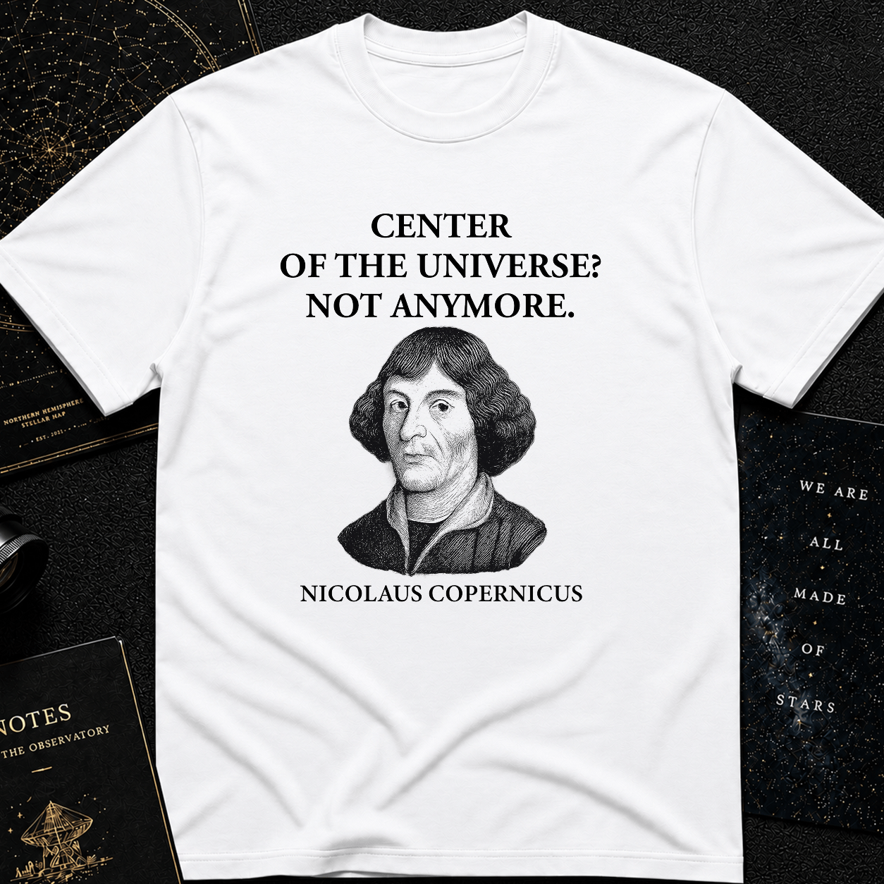 "Not the Center Anymore" – Copernicus Tee
