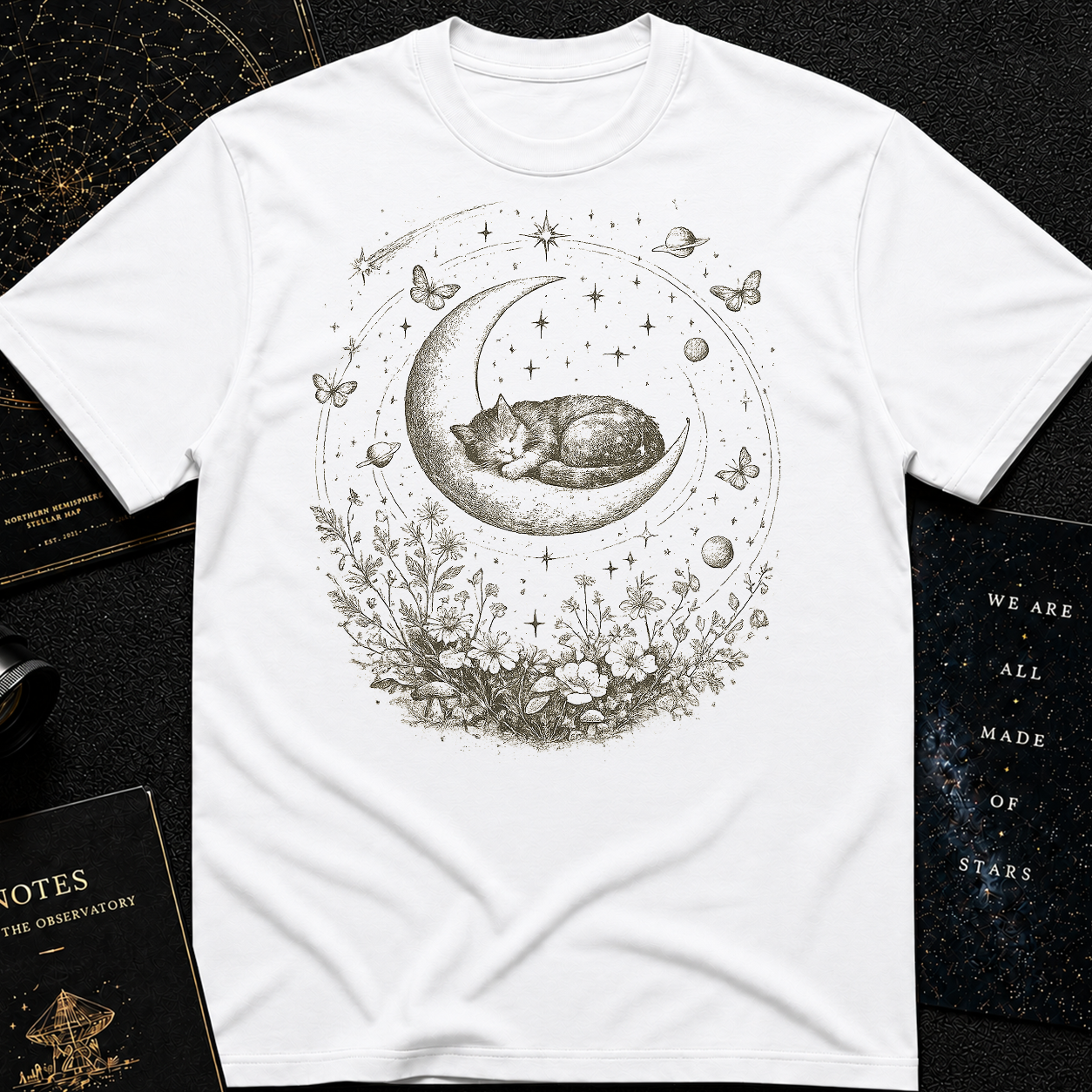 Sleeping On The Moon T-shirt